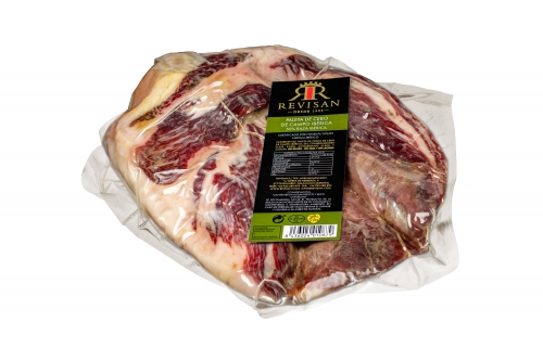 Prosciutto Pata Negra ibérico (Spalla) di mangime di campagna certificato Revisan disossato pulito immagine #1