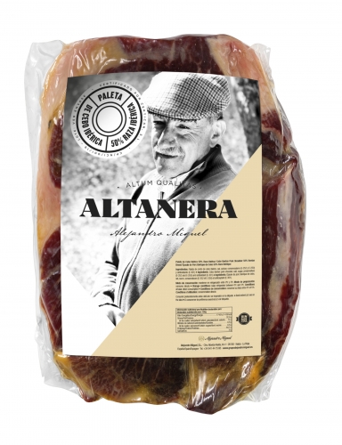 Prosciutto Pata Negra ibérico (Spalla) di mangime disossato Altadehesa immagine #1