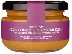 Paté de mejillones en escabeche La Chinata   